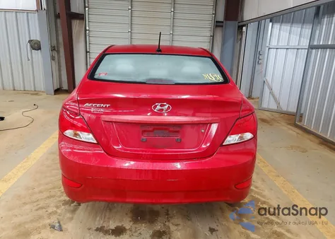 2016 Hyundai Accent Se z USA, uszkodzony, nr VIN KMHCT4AE2GU163155